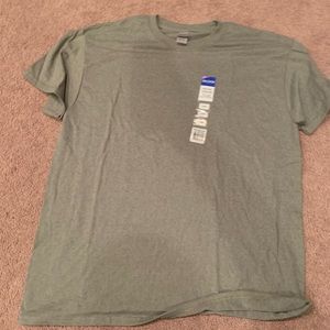 Army green shirt